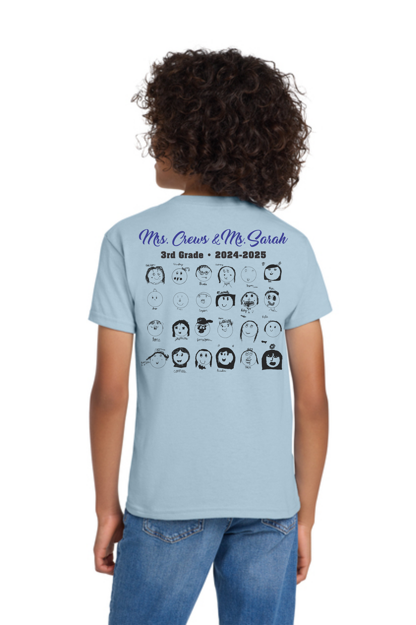 FRIDAY FUNDAY SONSHINE 3RD GRADE MS CREWS & MS SARAH T-SHIRTS